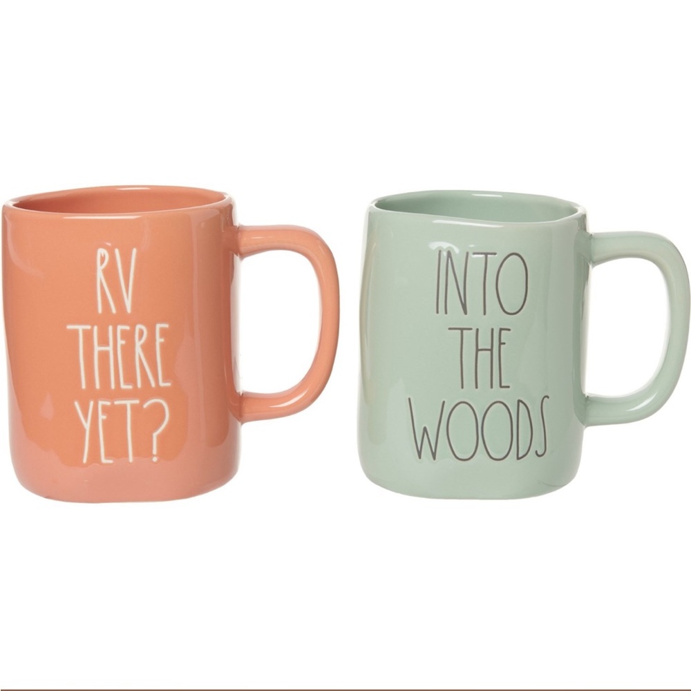Rae Dunn In the Woods and RV There Yet Mug Set - 2-Piece